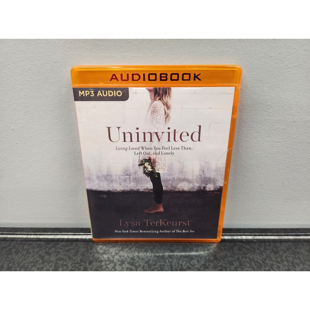 Uninvited Lysa TerKeurst MP3 Audio CD Audiobook 6 Hours Unabridged ~ Brand New